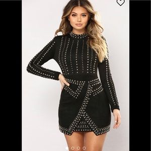Fashion nova Shes a stud dress